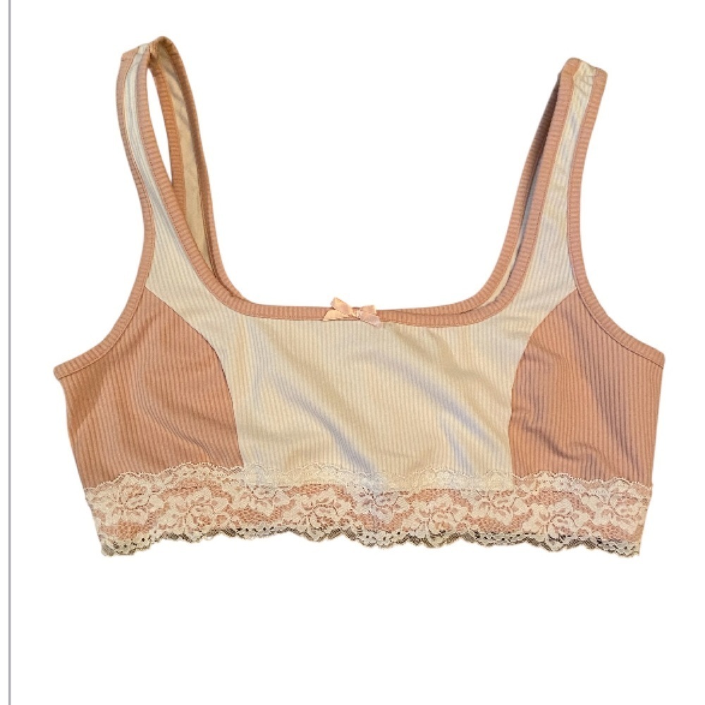 For Love and Lemons Regina Bra Top Size XL